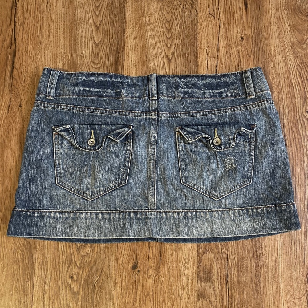 Mossimo Mini Jean Skirt - Picture 2 of 5